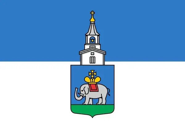 Флаг: Белозёрский район